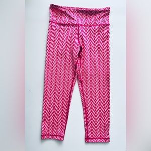 Vineyard Vines women pink Whale Tail Performance Leggings XS